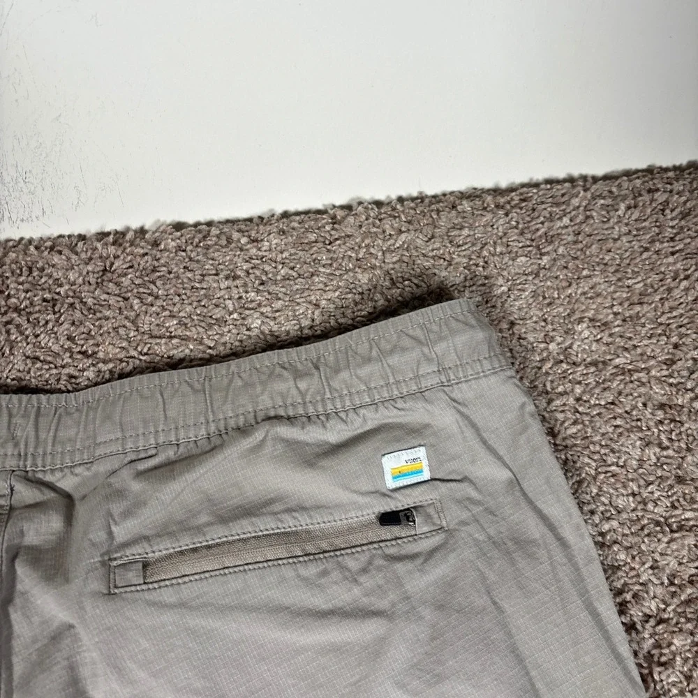 Vuori Mens Ripstop Climber Pants Khaki Tan V412 Stretch Organic Cotton XXL
